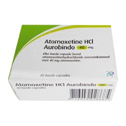 Атомоксетин HCL 40 мг Европа :: Аналог Когниттера :: Aurobindo капс. №30 в Нижневартовске и области фото